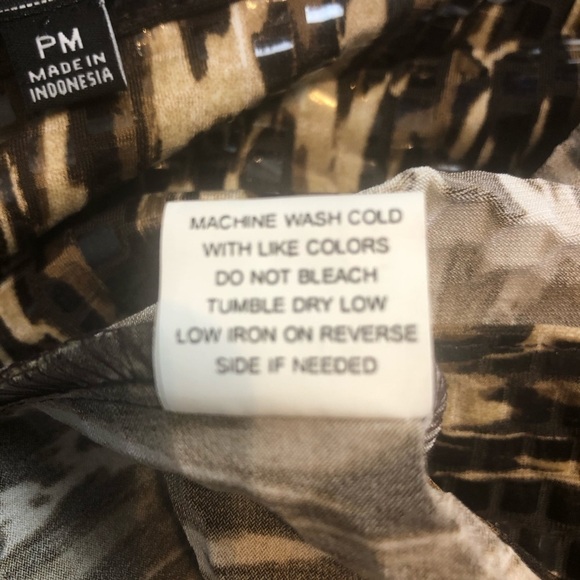 ELEMENTZ On Trend Petite Leopard Print Button Front… - Picture 8 of 9